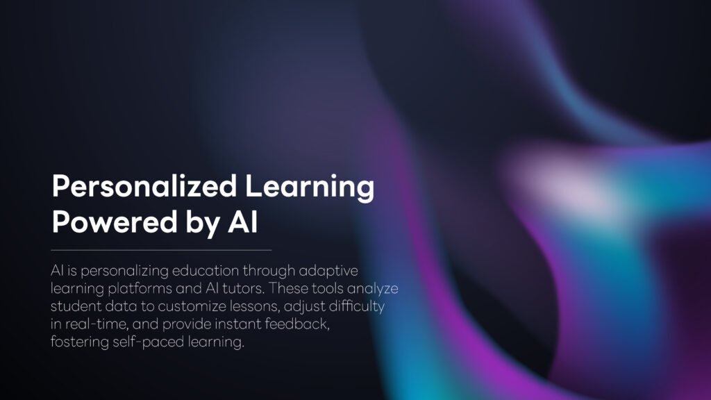 Personalized Learning Powered by AI